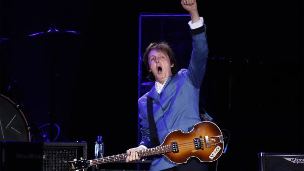 Zpěvák Paul McCartney