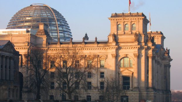 Budova Bundestagu, Berlín, Německo