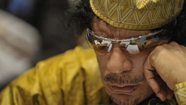 Svržený libyjský diktátor Muammar Kaddáfí