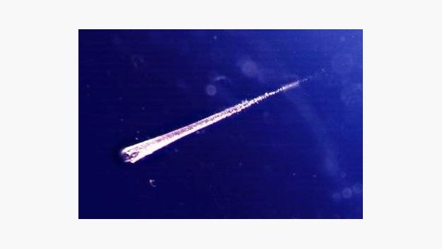 Meteor letící zemskou atmosférou
