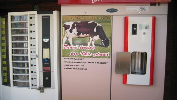 mlékomat, automat na mléko