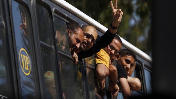 Palestinští vězni propuštění výměnou za Gilada Šalita