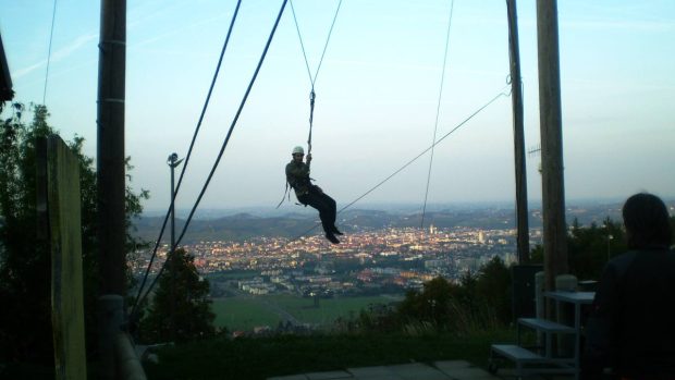 Adrenalínový park nad Mariborom