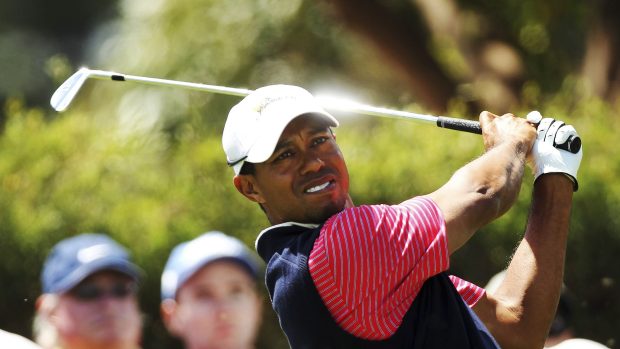 Tiger Woods přidal v Prezidentském poháru rozhodující bod, který zajistil Američanům vítězství