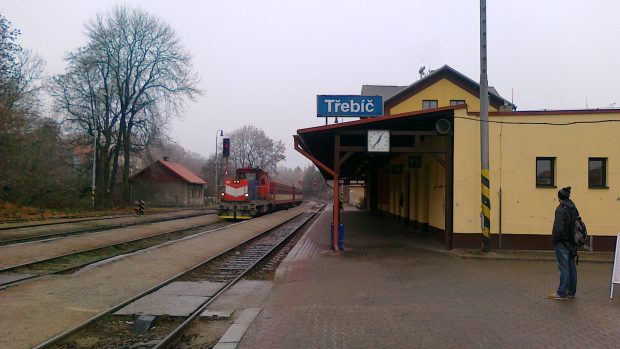 vlakové nádraží Třebíč