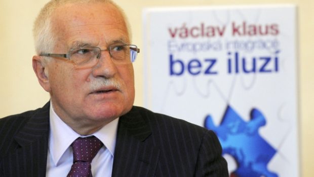 Prezident Václav Klaus pokřtil na Pražském Hradě svoji novou knihu Evropská integrace bez iluzí