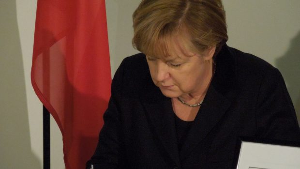 Angela Merkelová a Joachim Sauer