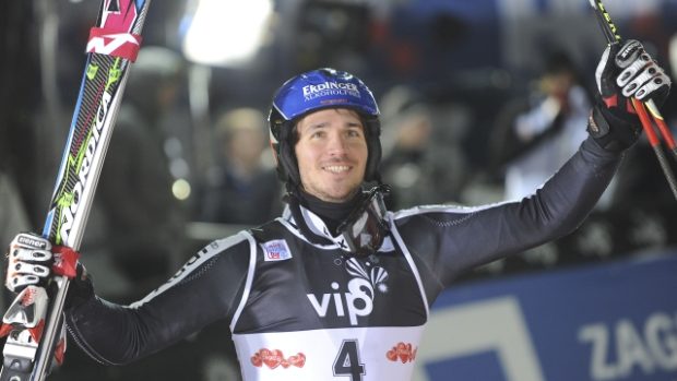 Rakouský lyžař Marcel Hirscher vyhrál slalom v Záhřebu