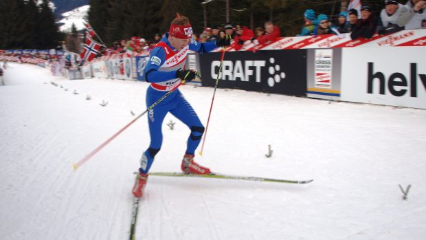 Lukáš Bauer se letos do cí­le Tour de Ski protrápil