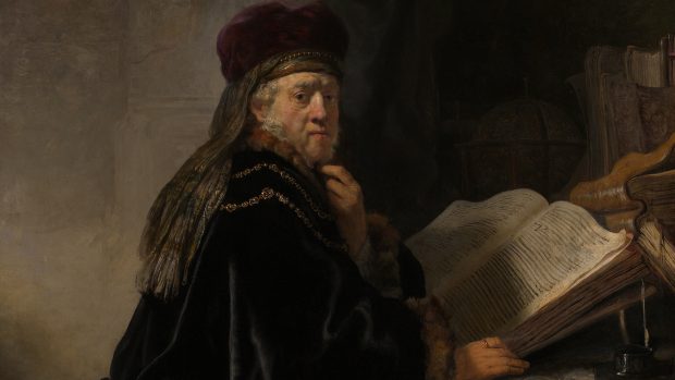 Rembrandt Harmensz. van Rijn, Učenec ve studovně