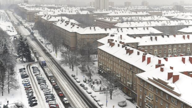 Ostrava byla 16. ledna na pokraji dopravního kolapsu