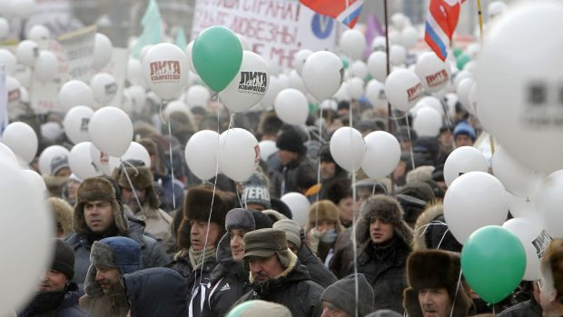 Zástupci ruské opozice se shromažďují v centru Moskvy