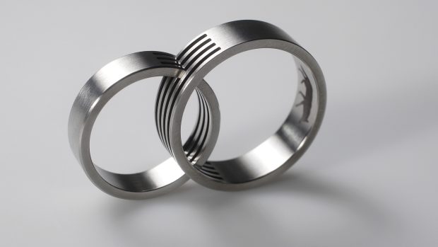 Snubní prsteny z kolekce Citynet od Kláry Šípkové v kategorii Designér šperku