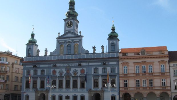 Radnice v Českých Budějovicích.