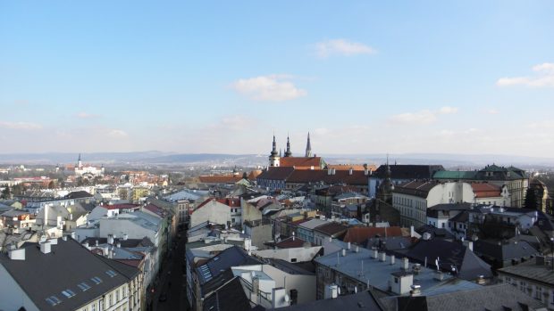 Olomoucká radnice - pohled z věže