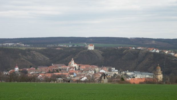 Pohled na Moravský Krumlov