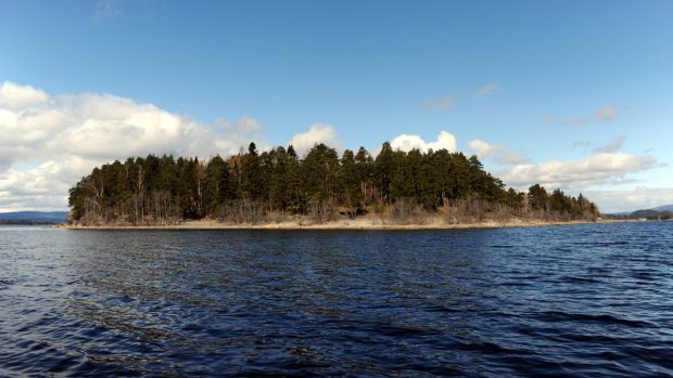 Ostrov Utøya (Utoya), Norsko