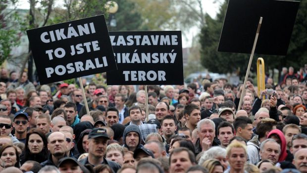 Demonstrace v Břeclavi