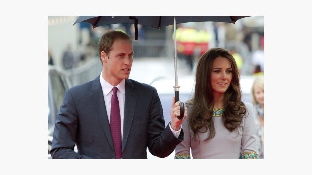 Princ William a vévodkyně z Cambridge Catherine