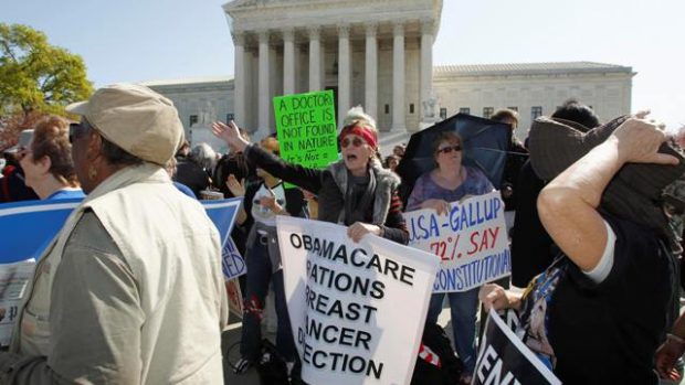 Odpůrci zdravotní reformy před americkým Nejvyšším soudem