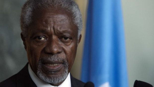 Zvláštní představitel OSN a Ligy arabských států pro Sýrii Kofi Annan