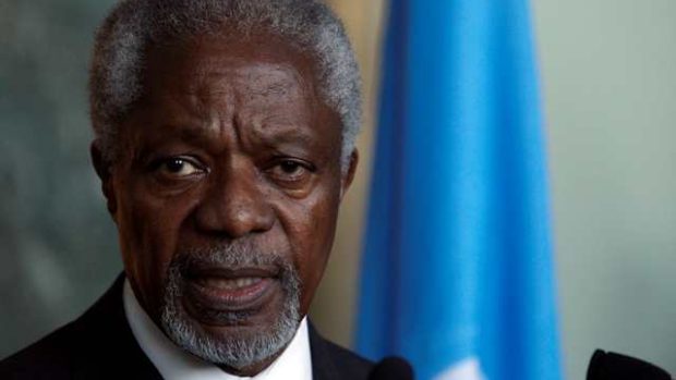 Kofi Annan chce během své mise dohodnout příměří v Sýrii