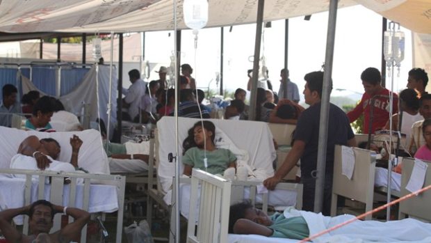 Kvůli zemětřesení byly v Mexiku evakuovány i nemocnice