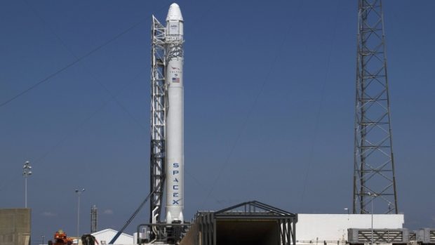 Falcon 9 na mysu Caneveral