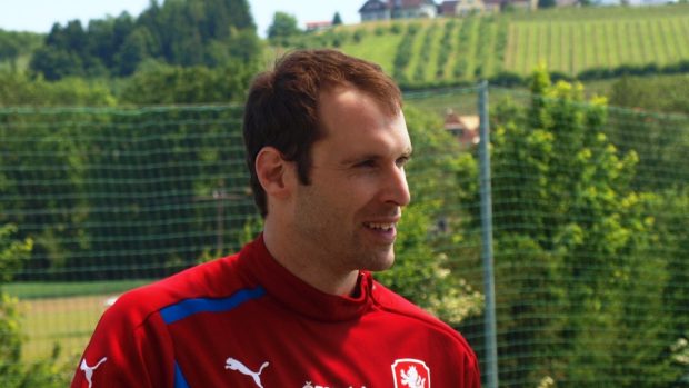 Petr Čech dával ve Štýrsku jeden rozhovor za druhým