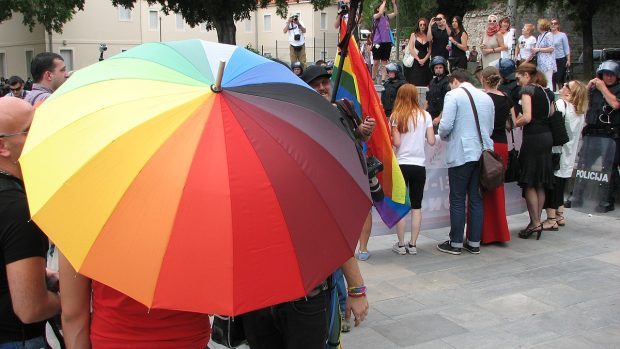 gayové a lesby - Gay Pride