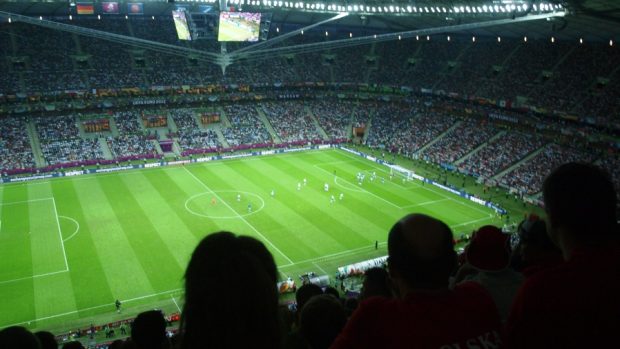 Na stadionu ve Varšavě se fandí i Políkům