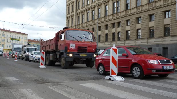 Koliště u křižovatky s Cejlem