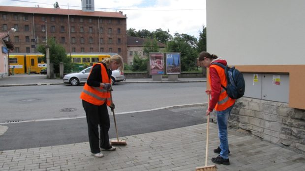 Plevel je nezbytné také uklidit