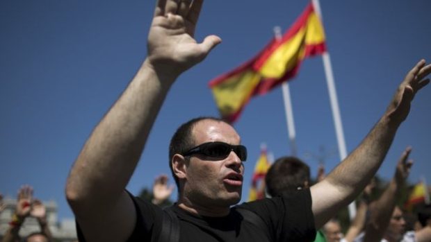 Španělé znovu protestují proti úsporným opatřením (ilustrační foto)