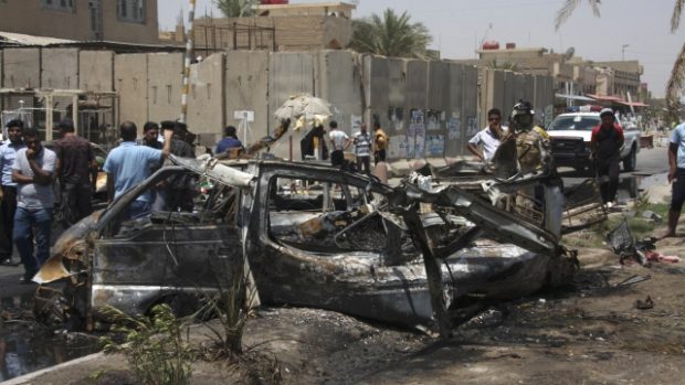 Bombový útok otřásl i předměstím Bagdádu