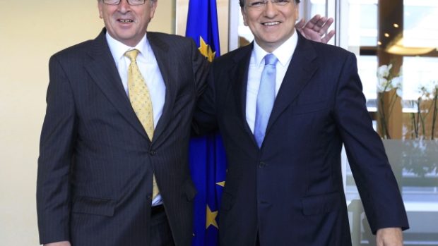 Jean-Claude Juncker a José Manuel Barroso