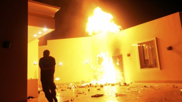 Noční útok na americký konzulát v libyjském Benghází