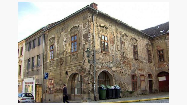 Rodný dům kronikáře a básníka Mikuláše Dačického z Heslova v Kutné Hoře chátrá