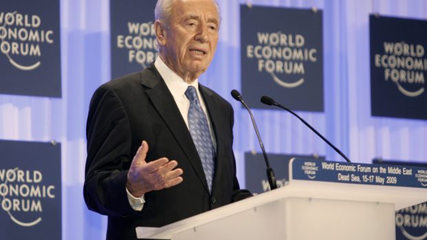 Izraelský prezident Šimon Peres