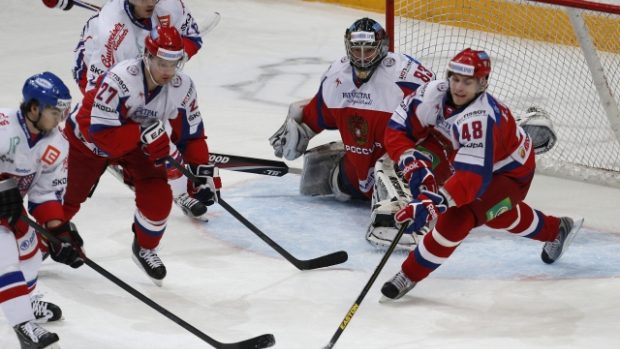 Čeští hokejisté na Channel One Cupu podlehli Rusku