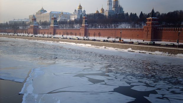 Moskva v zimě