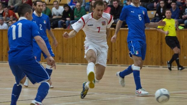 Futsalový přátelský zápas ČR - Itálie