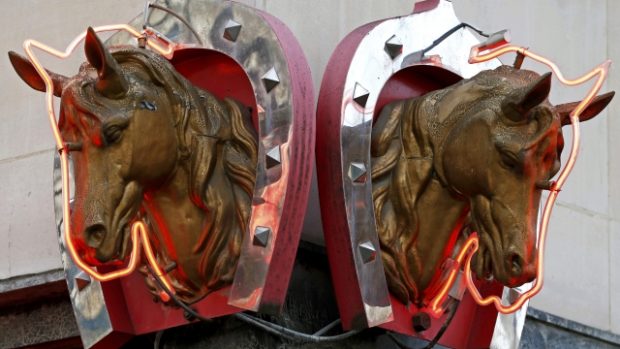 Řeznictví zaměřené na koňské maso v Paříži