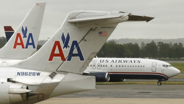 US Airways a American Airlines se dohodly na fúzi - ilustrační foto