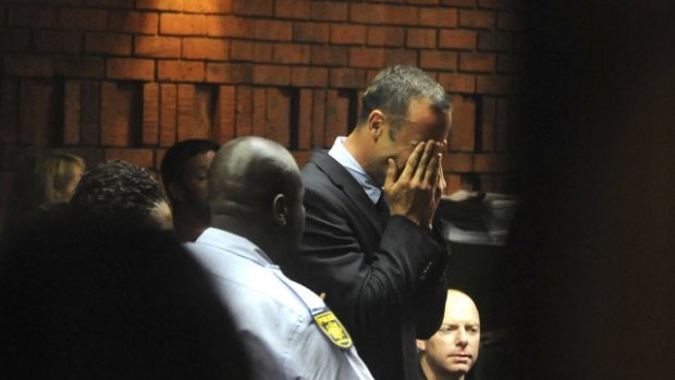 Oscar Pistorius u soudu v Pretorii