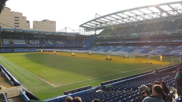 Stadion londýnské Chelsea - Stamford Bridge