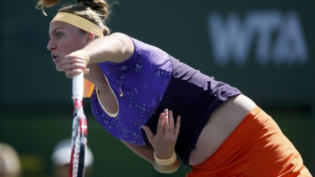 Petra Kvitová skončila na turnaji v Indian Wells ve čtvrtfinále