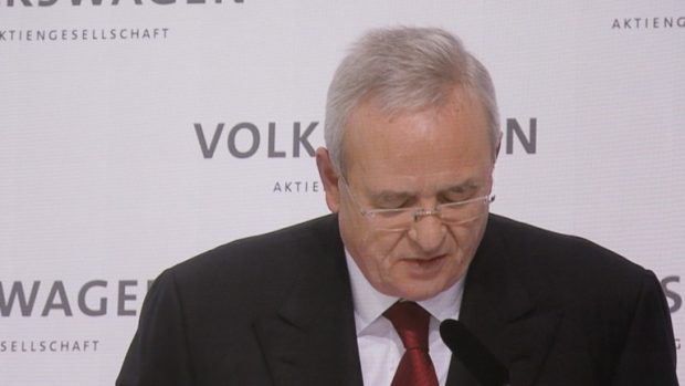 Koncern Volkswagen. Šéf koncernu Martin Winterkorn tvrdí, že do pěti let bude VW na automobilovém trhu jedničkou