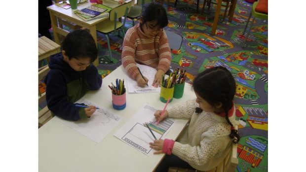 Romské děti ve školce
