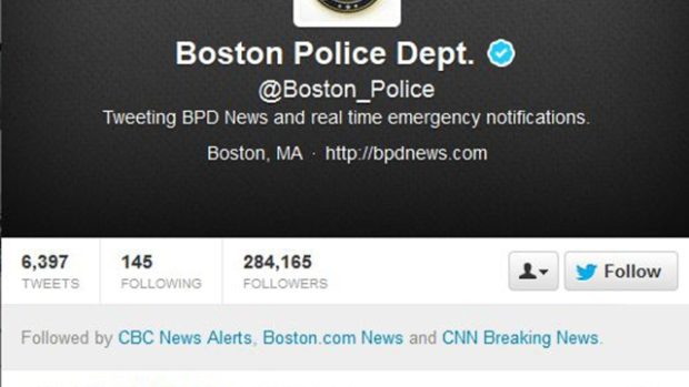 Bostonská policie zveřejnila zprávu o dopadení Džochara Carnajeva na svém profilu na Twitteru